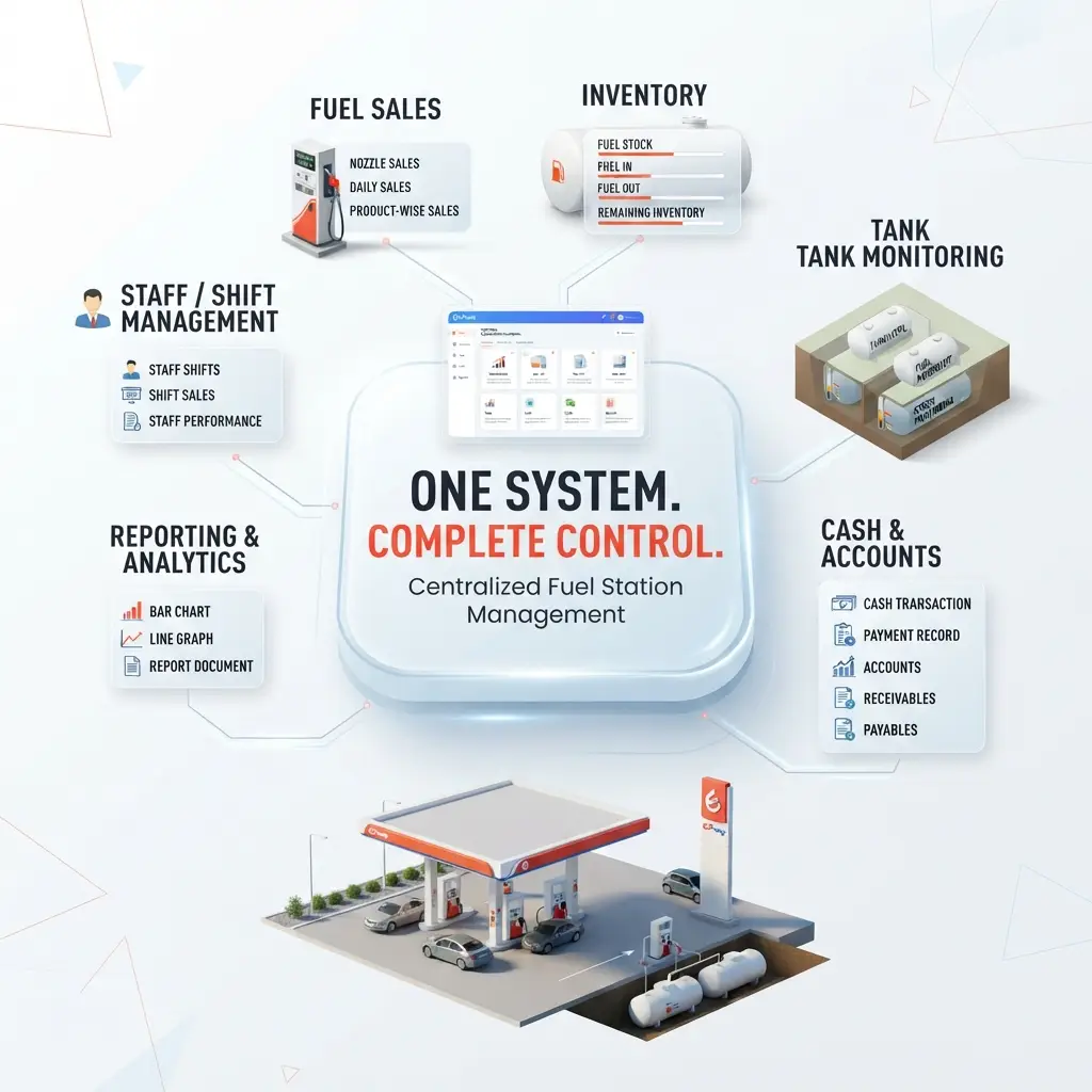 Centralized Fuel Station Management System